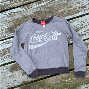 Coca-Cola Vintage Inspired Crewneck Sweatshirt S